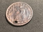 1812 Canada Marshall Wellington 1 2 Penny Token