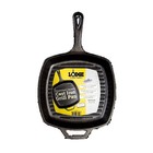 Lodge Cast Iron 10 5  Seasoned Square Grill Pan