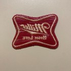 Vintage Miller High Life Beer Embroidered Sew On Patch Nos 3    X 2 5 