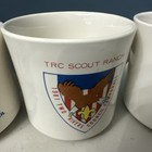 Vintage Scout Mugs 1970 1980  boy Scouts Bsa  Lot Of 8 Mugs
