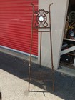 Antique Victorian Era Stick   Ball Easel