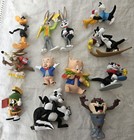 Vintage Warner Bros 90s Looney Tunes Pvc 12 Figure Lot Pepe Wile Marvin Porky   