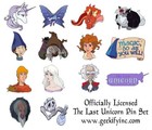 The Last Unicorn - Officially Licensed Enamel Pins
