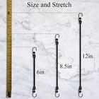 Small Bungee Cords With Hooks 6 Or 10 Inch Mini Black Bungee Cords  10 Pcs