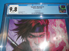 Gambit Wanted  1 Artgerm Lau Variant Cgc 9 8 Nm m Gorgeous Gem Wow
