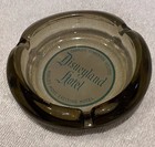 Vintage Disneyland Hotel Glass Ashtray 1950-1960s Walt Disney Souvenir  4   