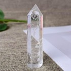 Natural Clear Quartz Tower Point Healing Crystal  Hexagonal Prisms Obelisk Wand