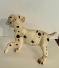 Hagen-renaker Dw Dog Sparky Dalmation Puppy Glossy 1955 With Sticker 