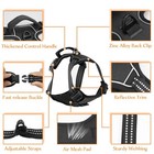 Bokelai No Pull Dog Harness For Small Medium Large Dogs Adjustable Reflective