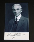 Henry Ford   Signed Authentic Vintage Authentic Signature   Jsa Loa