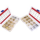 360pcs M2 M3 M4 Male Female Brass Spacer Standoff Screw Nut Assortment Kit
