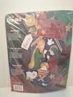 New Bucilla Silent Night 18  2004 Felt Sequin 85173 Felt Stocking 