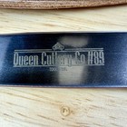 Queen Cutlery  89 Tool Steel Hunting Knife Handle W  Sheath   Box Vintage
