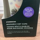 Starbucks Reusable Hot Cups 6pk 16oz Halloween 2022 Glow In The Dark 011136324
