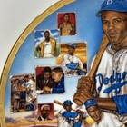 1989 Sports Impressions Jackie Robinson Collectors Plate  809 Gold Edition  1956