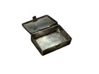 Vintage Trejo Sterling Silver Turquoise Mexico Tiny Pill Box