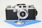 Leica Iiif Rangefinder Camera Set W leica 3 5cm F3 5 Elmar W a Sm Lens W case M-