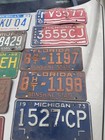 1952 Florida License Plates Lot Of 2