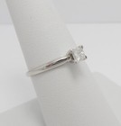 1 3ct Natural Princess Diamond Engagement Wedding Bridal Ring 14k White Gold