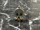 Key Chain Souvenir Gift Silver Color Mini Girl Keychain Double Face Keychain