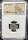 Trajan Caesar 98-117 Ad  Roman Empire Ar Denarius Silver Ancient Rome Coin  Ngc