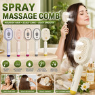 Electric Portable Spray Massage Comb Hair Detangler Brush Scalp Massager Tool