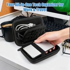 External Hard Drive Case  Eva Protective Shockproof Carrying Medium  Black