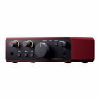Focusrite Scarlett Solo Studio 4th Gen Audio Recording Interface W Mic   Head   