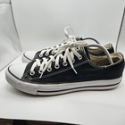 Converse Chuck Taylor All Star Unisex Black Low Top Ox Sneakers Size M10 W12 