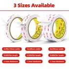 Double Sided Tape Heavy Duty  2 x9 85ft Removable Mounting Foam Wall