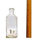 Vintage Pharmacy Apothecary Medicine Bottle 3iii Clear 5 In