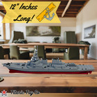 Arleigh Burke-class Guided Missile Destroyer Model     Replica Of The Iconic Ship