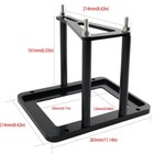 Aluminum Billet Battery Tray Hold Down Trunk Relocation Box Racing Mount