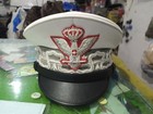 Ww2 Italian Fascist Generals Peaked Cap  Summer Type With White Top And Green gr