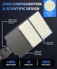 Outdoor 200w 300w Led Parking Lot Flood Light Led Shoebox Pole Light 5000k