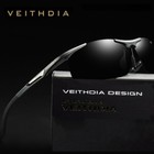 Veithdia Aluminium Hd Polarized Sunglasses Men Driving Mirrored Sports Eyewear