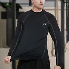 Men s Athletic Long Sleeve Compression Shirts Dry Fit Sports Gym Shirts Workout