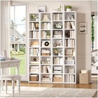  8-tier Media Tower Rack  11 6 X 9 3 X 70 9 Inches Cd Dvd Slim Storage Cabinet 