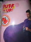 Spooktacular Creations Adults Inflatable Costumes  Purple Eggplant Blow Up Costu