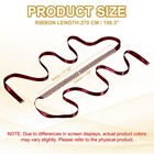 Bridal Belt 2cm Rose Gold Sparkly Crystal Rhinestone Wedding Dress Belt Burgundy