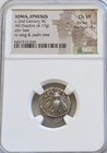 Ionia Ephesus Bee Drachm Ngc Ch Vf Ancient Silver Coin