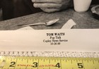 Tom Waits Press Photo Copley News Service Pop Talk 1988