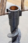 6  Diameter 48  Length 2 9 16  Round Auger Bit For Skid Steer Post Hole Digger