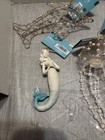 Beach Theme Ornaments  Mermaid  Fish  Sea Creatures Home Decor Lot 7 Pieces New