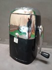 Vintage 1950s Ice-o-mat Vogue 455 Ice Crusher Manual Hand Crank Black Retro