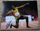 Usain Bolt Signed Autograph 8x10 Photo Olympics Gold Medalist Psa dna Authentic