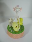 Enesco Small World Of Music Maypole Menagerie Tip Toe Through Tulips Easter