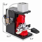 Automatic Badge Machine Pneumatic Button Maker Badge Making Machine With Mould