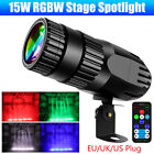 Rgbw 15w Led Pinspot Beam Spotlights Light For Mirror Ball Dj Disco Party Dance