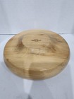 Hand Turned Wood Bowl Artist Signed  Carved 8 Inch J  Mathivet 2010